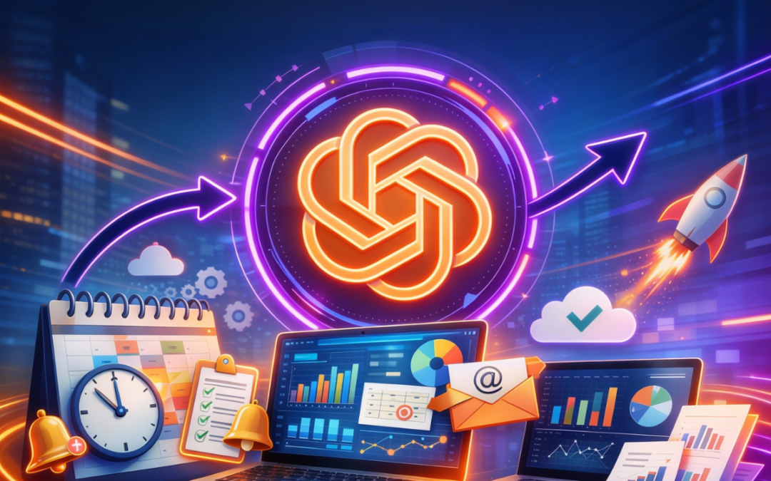 Harmonogramy w ChatGPT: Jak zautomatyzować raporty firmowe